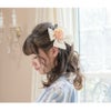 和風髪飾り蝶とお花のヘアクリップアクセサリーヘアアクセサリー和装アクセサリー