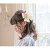 和風髪飾り蝶とお花のヘアクリップアクセサリーヘアアクセサリー和装アクセサリー
