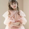 ふわふわつけ袖　リッチ映え！発表会や結婚式におしゃれなレースやチュールの付け袖　キッズドレススタイルをエレガントにアップデート