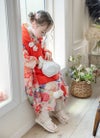 刺繍シューズ七五三草履代わりに履く靴履物和装アクセサリー