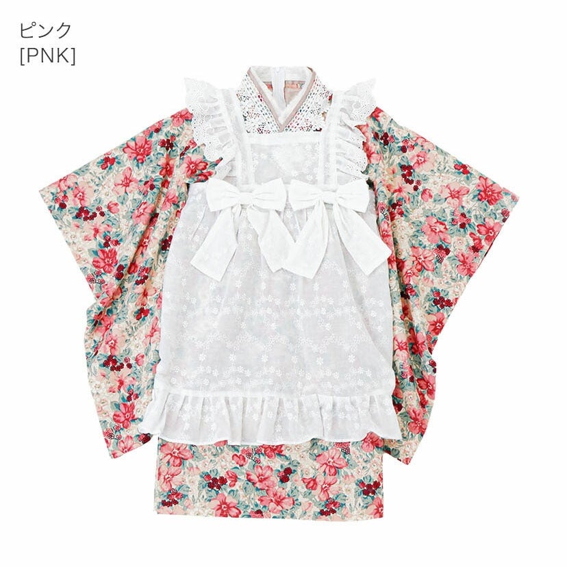 RK543洗える子供着物着丈133センチ裄丈56センチ美品非常に綺麗 京都室町st. ジュニア 着物 子供着物 お正月向け RKブランド 女の子の