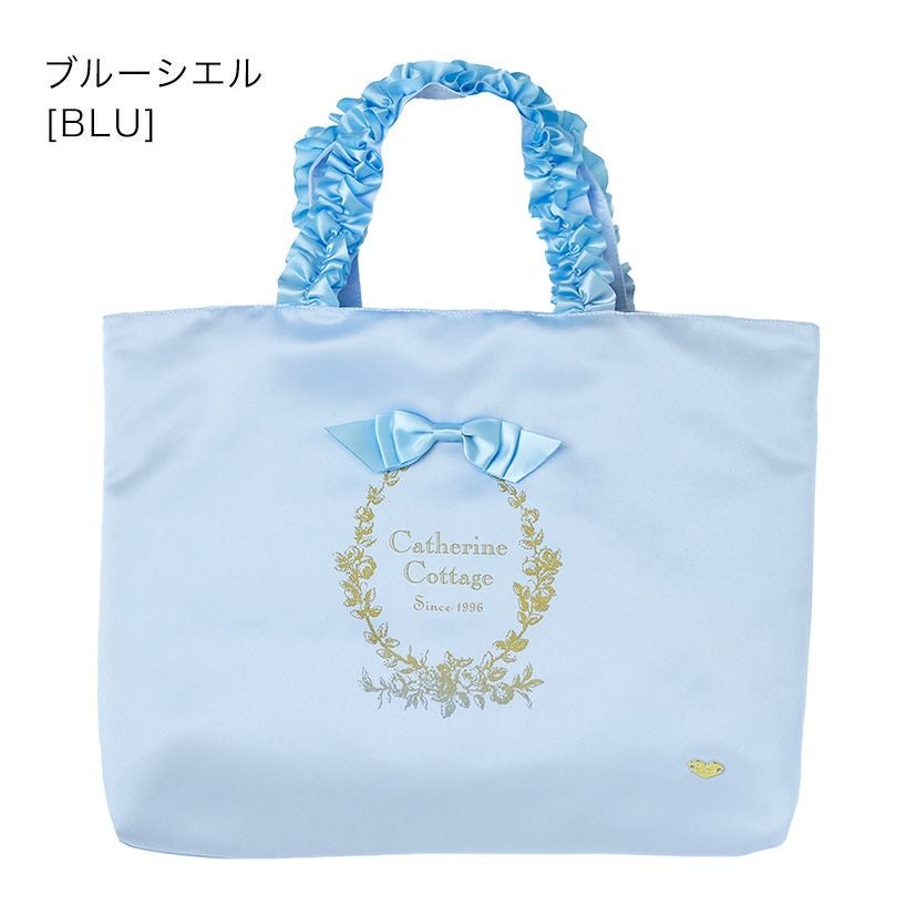 送料無料【通園通学セール目玉】お花リボンのレッスンバッグ 絵本