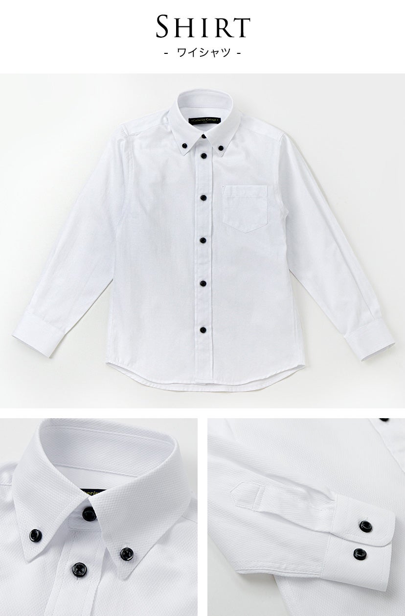 入学式２つボタンスーツ5点セット