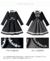目玉セール女の子スーツ名品ワンピで作る入学式スーツコーデマルグレーテ黒半袖きちんとワンピース白襟刺繍入りボレロアリスアンサンブルセットアップアリスコレクションキャサリンコテージTAK