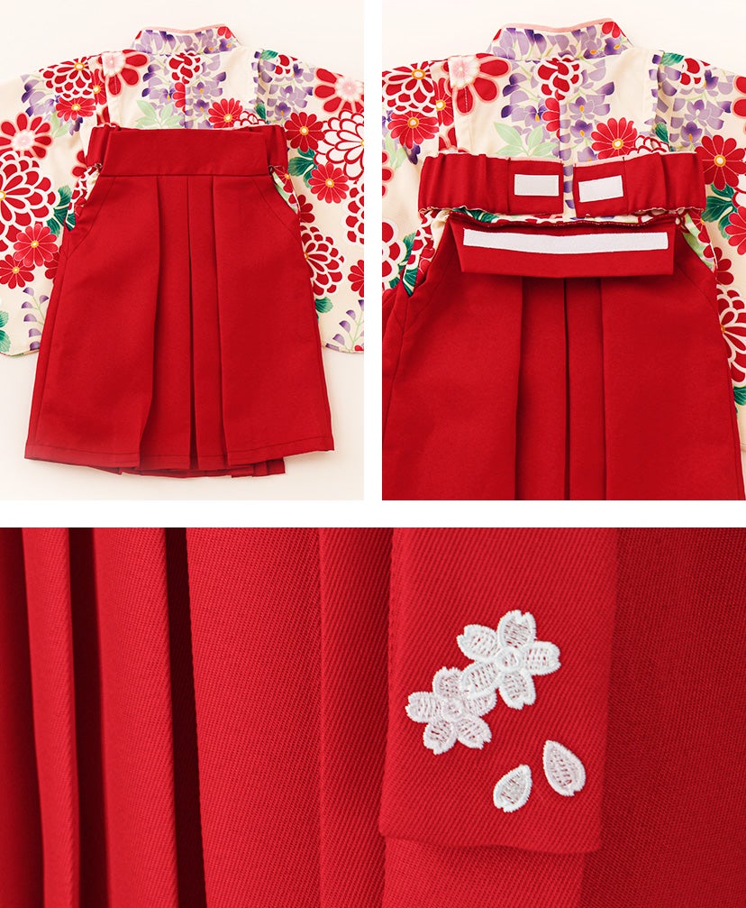 ひな祭り桃の節句ベビー服袴ロンパース女の子[708090cmお宮参りピンク紫はかま和服お宮参りお食い初めカバーオール花柄矢絣うさぎ和装初節句七五三結婚式0才1才2才出産祝いギフト]