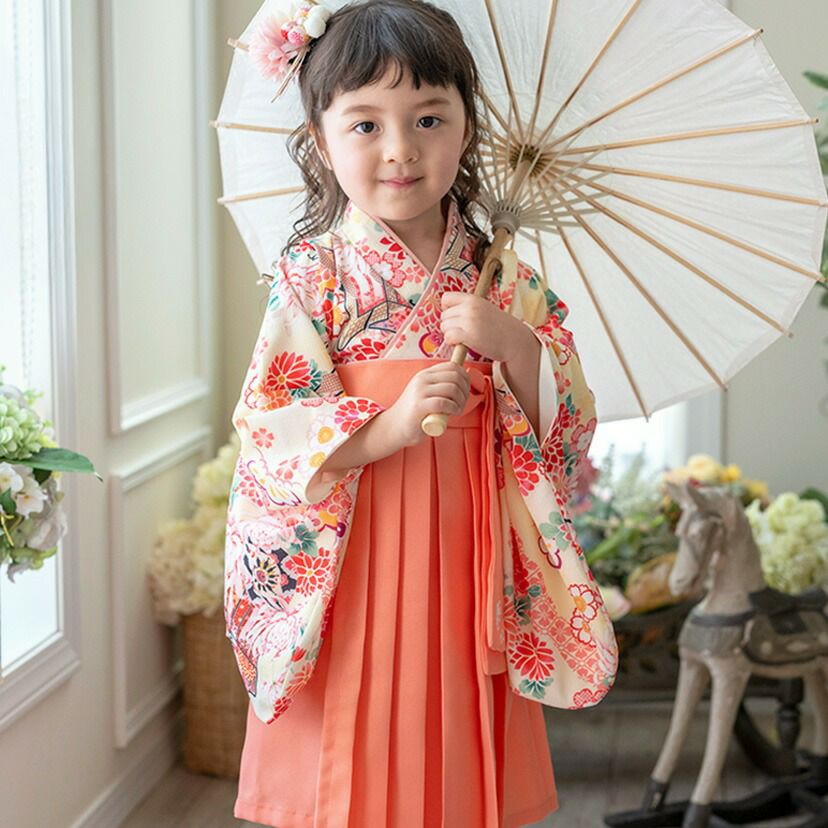 送料無料【超目玉セール】ベビー袴ワンピース 女の子 袴風 ベビー服