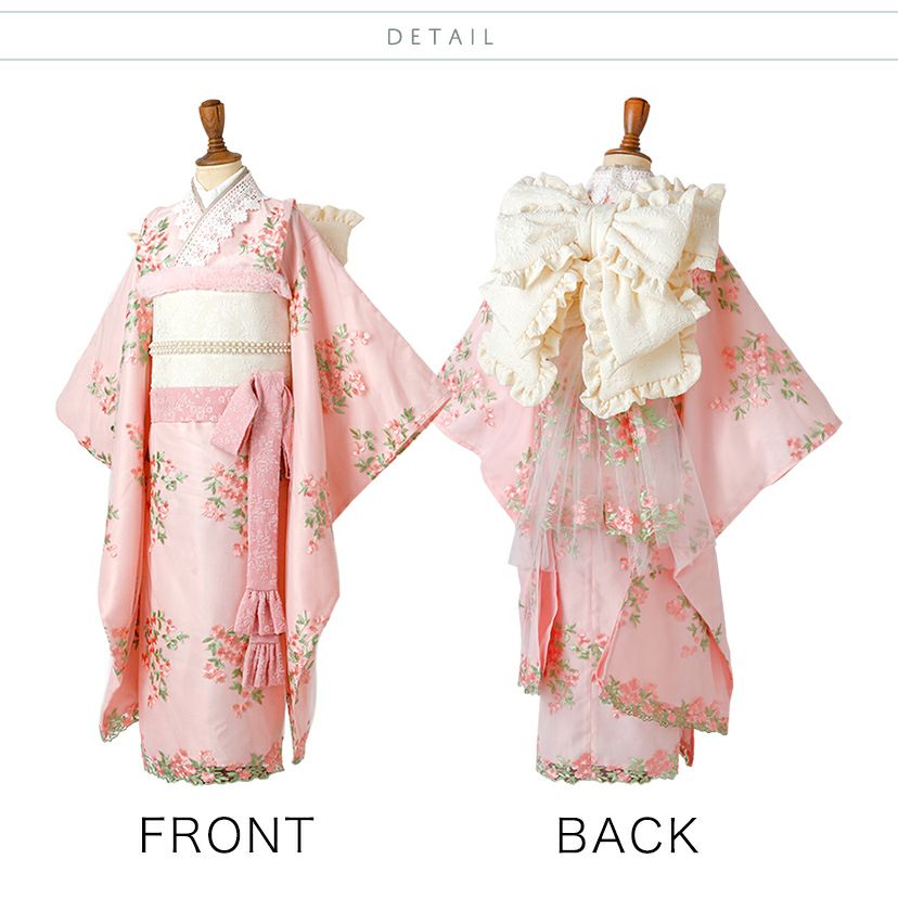 送料無料【超目玉セール】オールインワン着物《桜霞》 着物ワンピース