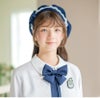 小さなリボンをあしらった正面デザインのベレー帽 キャサリンコテージ