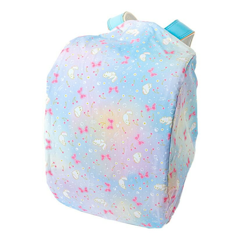 送料無料【レイングッズセール目玉】撥水ランドセルカバー 猫花柄 小花