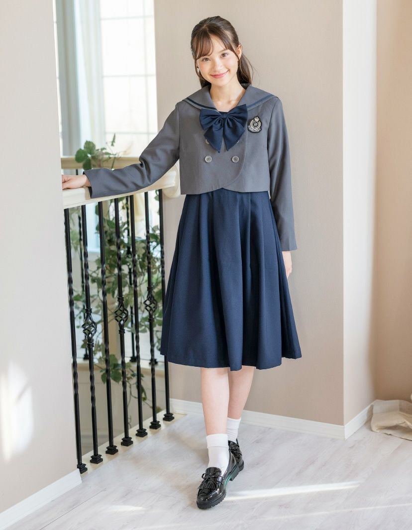 送料無料【超目玉セール】卒服 女の子スーツ 小学校卒業式 ダブル