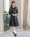 小学校卒業式 ダブルボタンセーラースーツ きれいめワンピース セット