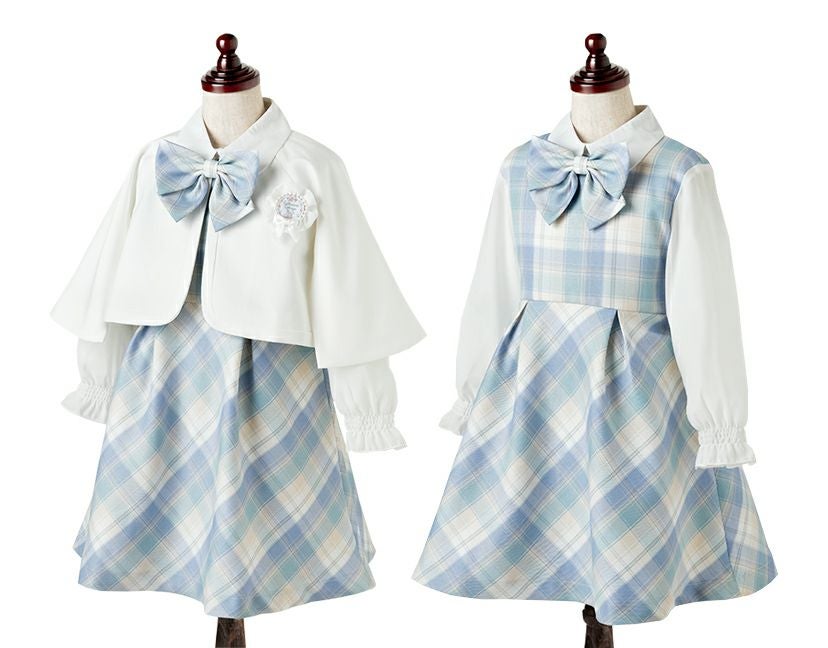 送料無料【セール】卒園 女の子スーツ 小学校入学式 ケープ付き