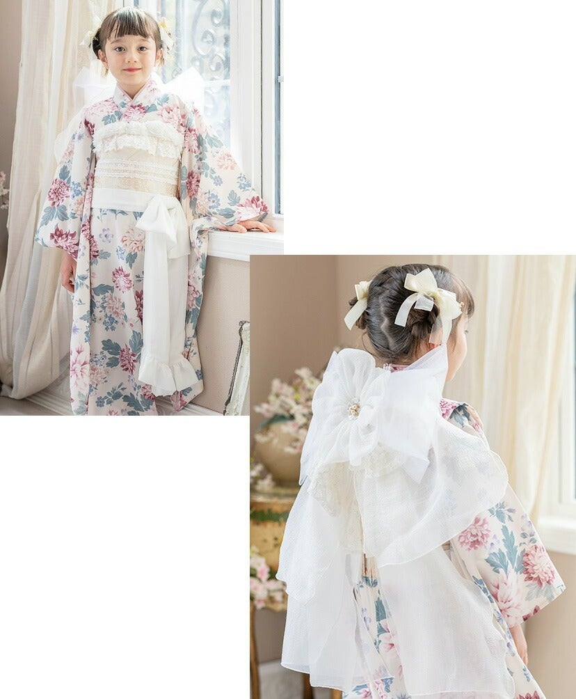 送料無料ふんわりチュールの帯飾り 卒業式 袴 着物 浴衣 七五三 和服