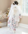 ふんわりチュールの帯飾り卒業式袴着物浴衣七五三和服小物和装アクセサリーリボン和装コーデホワイト白キャサリンコテージTAK