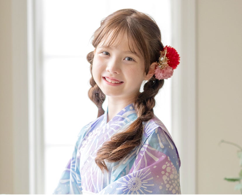 和装髪飾り  和装 洋装 ヘアクリップ ヘアアクセサリー 七五三 着物 浴衣 袴 卒業袴 卒業式 成人式 花 キッズ ジュニア レディース 赤　白