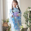 送料無料　浴衣子供女の子キッズ・ジュニア・ベビーセパレートキャサリンオリジナル和柄がかわいい2ピース浴衣セット（ワンピース・上衣・兵児帯）[90100110120130140150160cm紺黒ピンク椿朝顔猫]夏花火大
