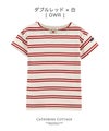 子供服カジュアルボーダーTシャツ半袖女の子男の子キッズレディース