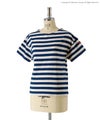 子供服カジュアルボーダーTシャツ半袖女の子男の子キッズレディース